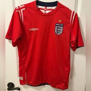 2004-2006 England National Soccer Jersey Small